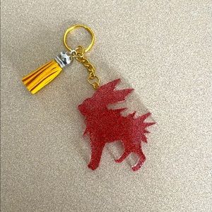 🎉🎉HP🎉🎉 Handmade Pokémon-Jolteon Keychain